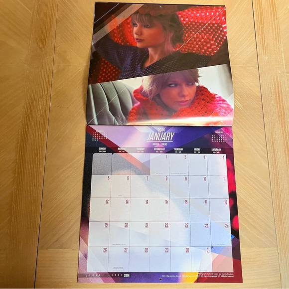 TAYLOR SWIFT 2014 Wall Calendar - Picture 4 of 15